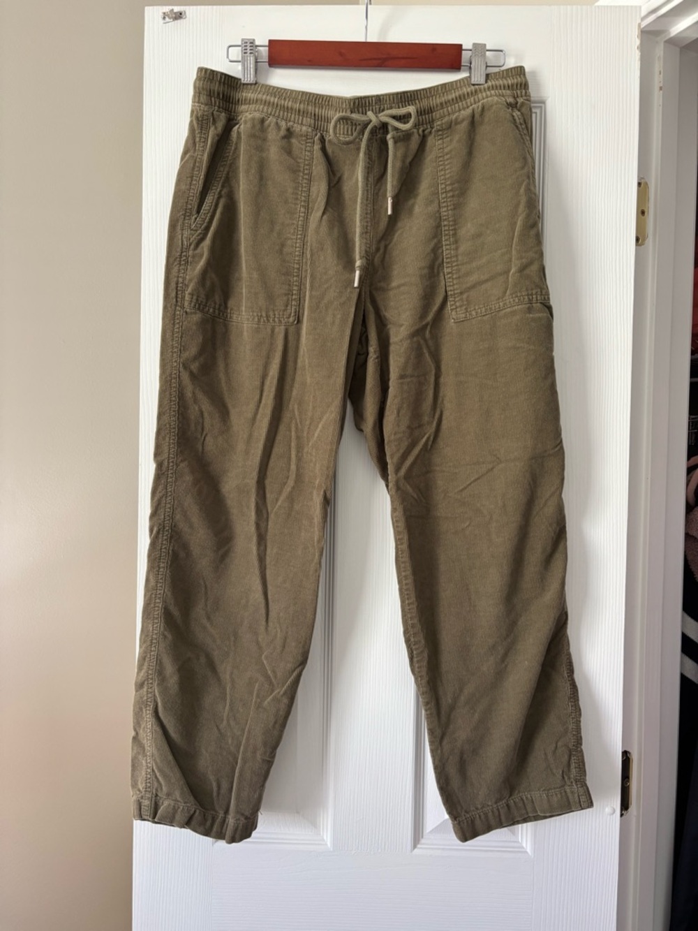 Loft Cropped Corduroy Pants